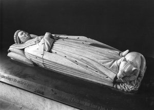 Jean de Berry herceg (1340-1416) Poitiers grófjának képmása, 1416-38 (márvány) (lásd még: 217792)